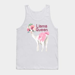 Llama Queen Tank Top